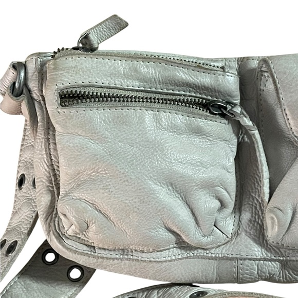 Free People Wade Leather Sling Purse Crossbody - Picture 6 of 6